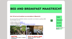 Desktop Screenshot of bedandbreakfast-maastricht.com